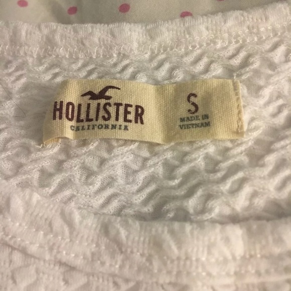 White off the shoulder crop top - Picture 2 of 2